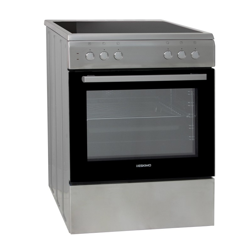 Eskimo Κεραμική Κουζίνα ES VC4031INX Inox