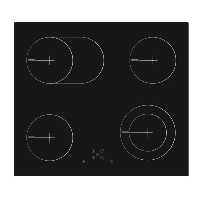 Philco Αυτόνομη Κεραμική Εστία PCH-64 (58,8cm)