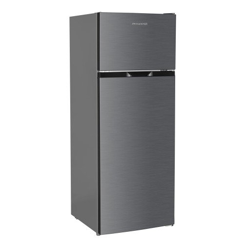 Philco Ψυγείο Δίπορτο PRD-222XE 206lt Υ143xΠ55xΒ56εκ. Inox