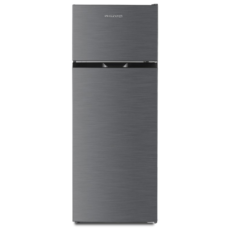 Philco Ψυγείο Δίπορτο PRD-222XE 206lt Υ143xΠ55xΒ56εκ. Inox