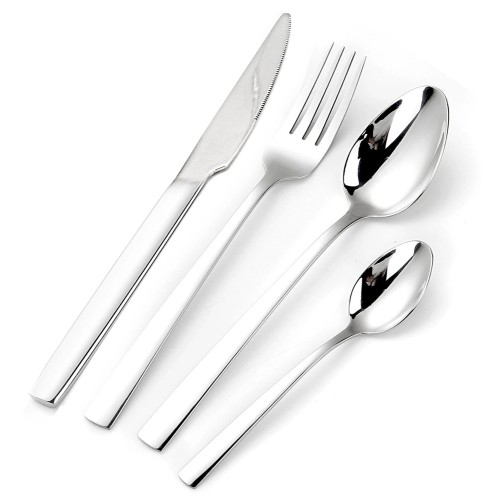 Bruno Σετ Μαχαιροπίρουνα Ανοξείδωτα Dioni BRN-0157 Aσημί 16τμχ