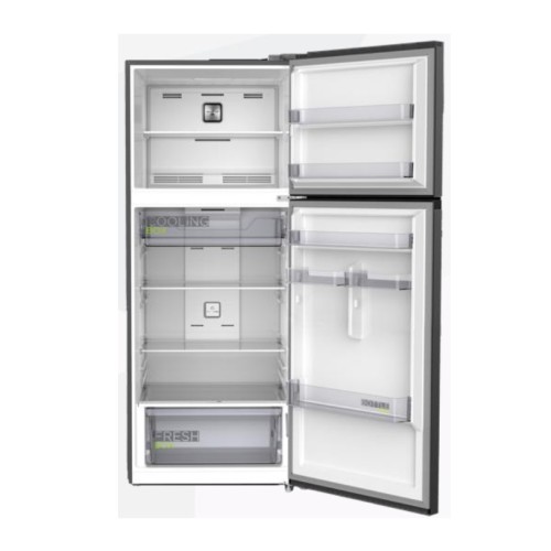 Midea Ψυγείο Δίπορτο MDRT580MTE02E No Frost 413Lt Y172xΠ70xΒ67εκ. Inox
