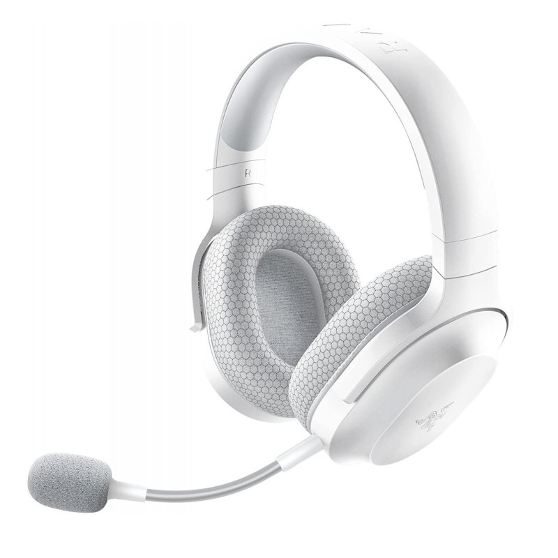 Razer Gaming Headset Ασύρματο Barracuda X Over Ear με σύνδεση 3.5mm, USB και Bluetooth (RZ04-04430200-R3M1) Λευκό
