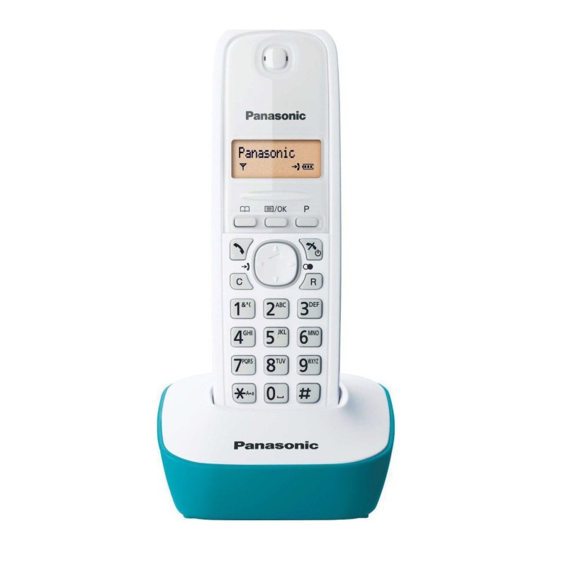 Panasonic Ασύρματο Τηλέφωνο KX-TG1611GRC Cyan