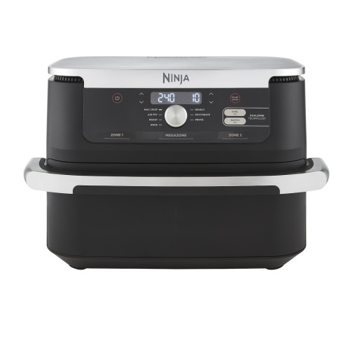 Ninja Φριτέζα Αέρος AF500EU με Διπλό Κάδο 10.4lt Μαύρη