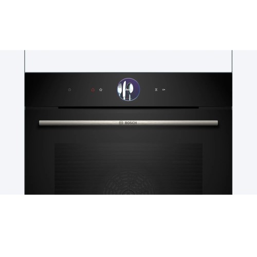 Bosch Εντοιχιζόμενος Φούρνος Ανω Πάγκου HBG7764B1 71lt Μαύρος