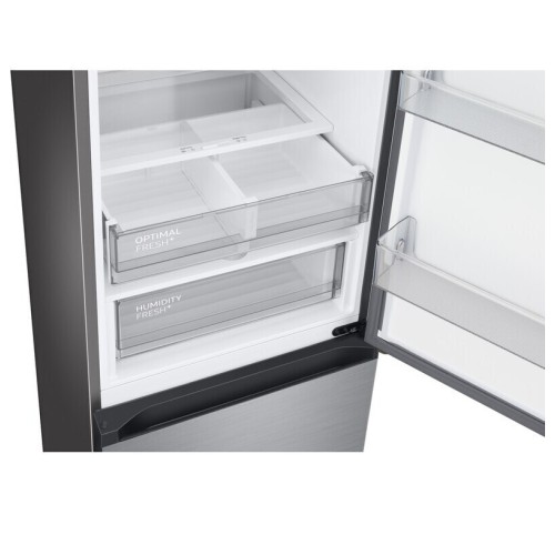 Samsung Ψυγειοκαταψύκτης BESPOKE RB38C7B5BS9 NoFrost 387Lt Υ203xΠ59.5xΒ65,8εκ. Inox
