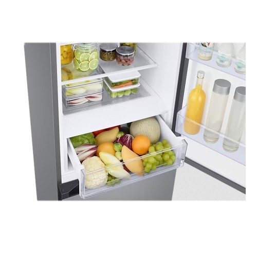 Samsung Ψυγειοκαταψύκτης Bespoke RB38C6B0ES9 NoFrost 390Lt Υ203xΠ59.5xΒ65,8εκ. Inox