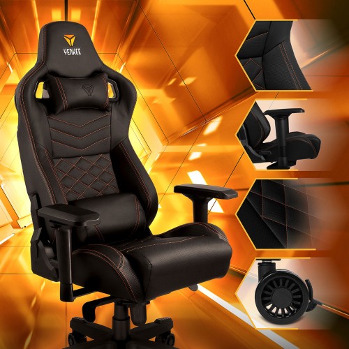 Yenkee Καρέκλα Gaming Forsage XL YGC 200BK