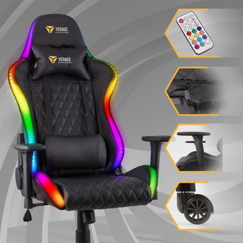 Yenkee Καρέκλα Gaming Stardust YGC 300RGB