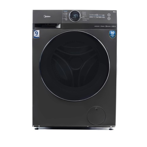 Midea Πλυντήριο Ρούχων MF200W90WB (9kg 1400rpm A) Titanium Μεταλλικό