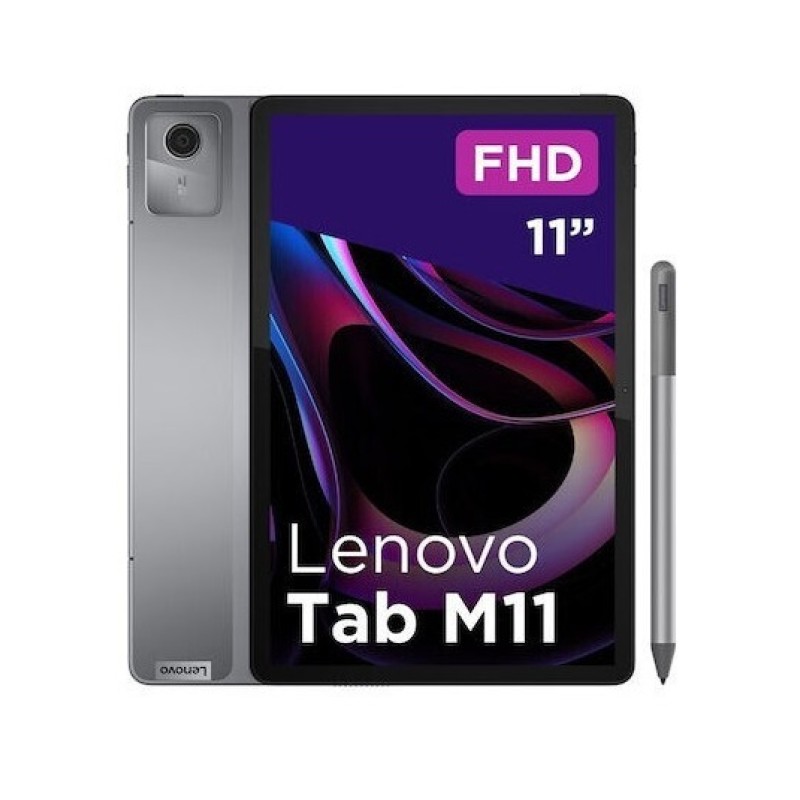 Lenovo Tablet TB330FU Tab M11 11'' 8GB/128GB (ZADA0293GR) Luna Grey + PEN