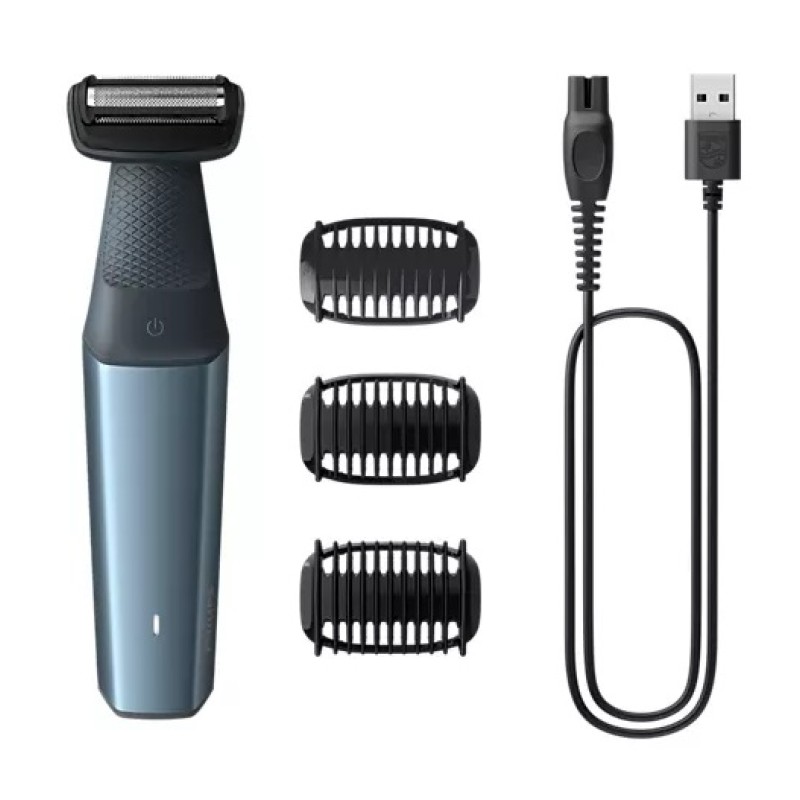 Philips Ξυριστική Μηχανή Σώματος Επαναφορτιζόμενη Bodygroom Series 3000 BG3027/05
