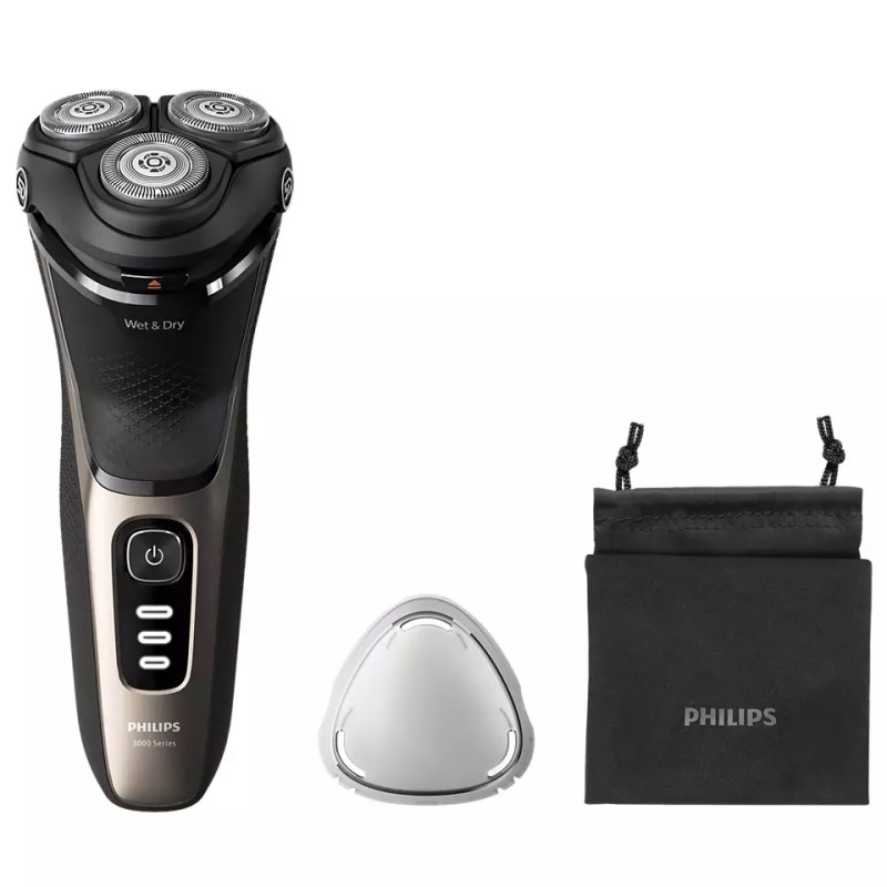 Philips Ξυριστική Μηχανή Προσώπου Επαναφορτιζόμενη 3000 Series S3242/12