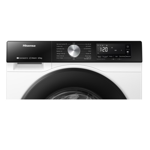 Hisense Πλυντήριο-Στεγνωτήριο WD3S8043BW3 (8kg/5kg 1400rpm)