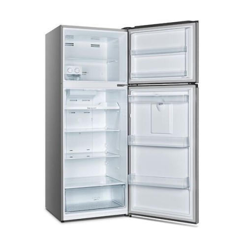Hisense Ψυγείο Δίπορτο RT600N4WC2 Total NoFrost 467Lt Υ185xΠ70,4xΒ68,6εκ. Inox