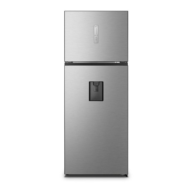 Hisense Ψυγείο Δίπορτο RT600N4WC2 Total NoFrost 467Lt Υ185xΠ70,4xΒ68,6εκ. Inox