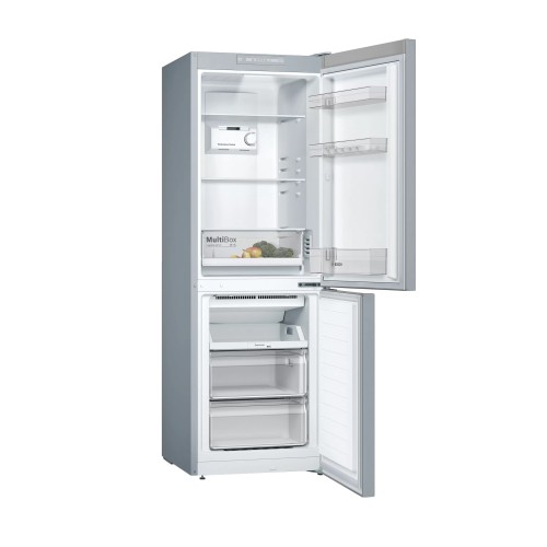 Bosch Ψυγειοκαταψύκτης KGN33NLEB Full NoFrost 282lt Υ176xΠ60xΒ66εκ. Inox