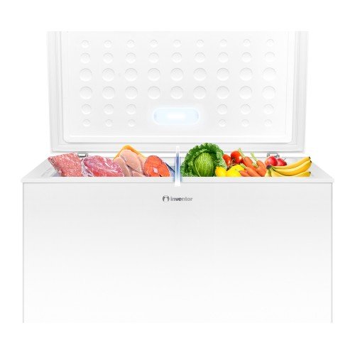 Inventor Καταψύκτης Μπαούλο MDH-200EL 198lt Υ85xΠ91xΒ56,9εκ. Λευκό