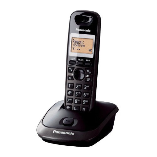 Panasonic Ασύρματο Τηλέφωνο KX-TG2511GRM με Aνοιχτή Aκρόαση Μαύρο