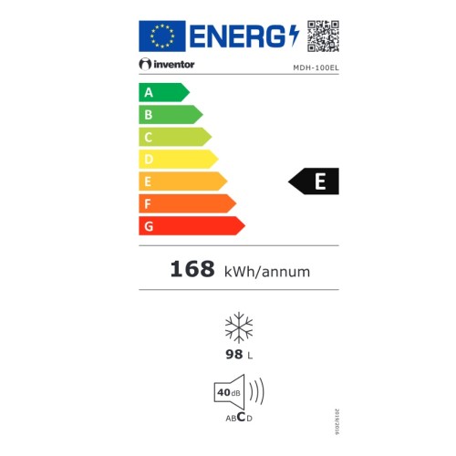 Inventor Καταψύκτης Μπαούλο MDH-100EL 98lt Υ85xΠ54xΒ56εκ. Λευκό