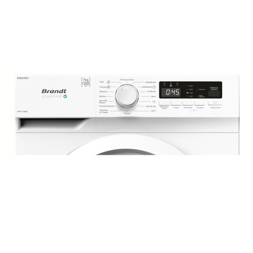 Brandt Πλυντήριο Ρούχων WFB171QWG (7kg 1200rpm A)