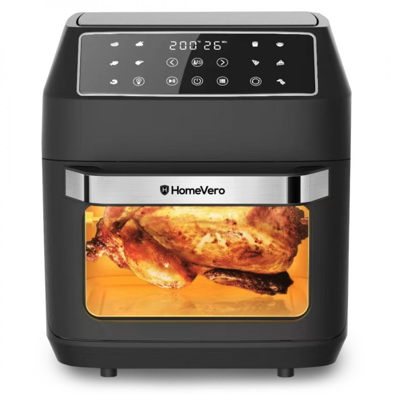 HomeVero Φριτέζα Αέρος HV-AF12.2XL 12lt Μαύρη