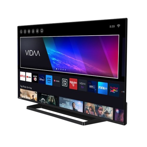 Toshiba Τηλεόραση Smart 50QV3363DG 4K UHD QLED 50''