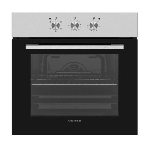 United Εντοιχιζόμενος Φούρνος Ανω Πάγκου UBO-60655T 69lt Inox