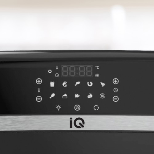 IQ Φριτέζα Αέρος AF-006 με Κάδο 12lt 1800W Μαύρη