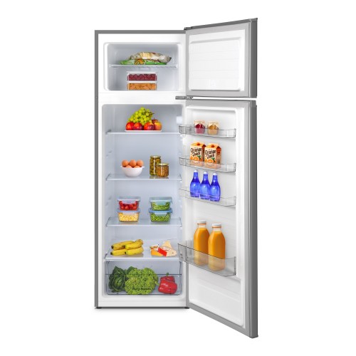 Inventor Ψυγείο Δίπορτο DP1590SE 235lt Υ159xΠ55xΒ55εκ. Inox