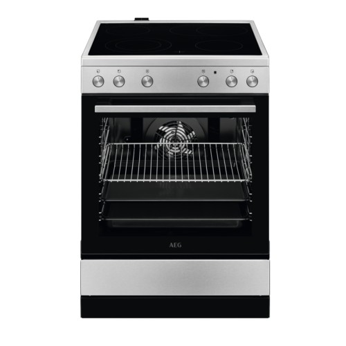 AEG Κεραμική Κουζίνα CCB6400NBM Inox