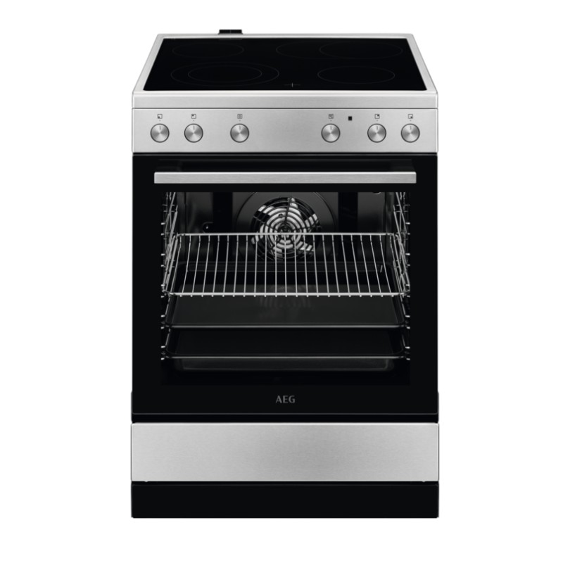 AEG Κεραμική Κουζίνα CCB6400NBM Inox