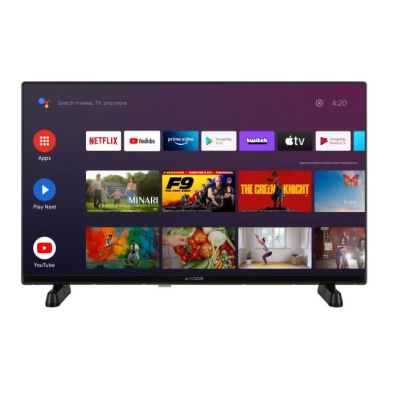 Kydos Τηλεόραση Smart K32AH22SD01BV2 HD Ready LED 32''