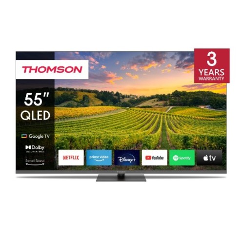Thomson Τηλεόραση Smart 55QG5C14 4K UHD QLED 55''