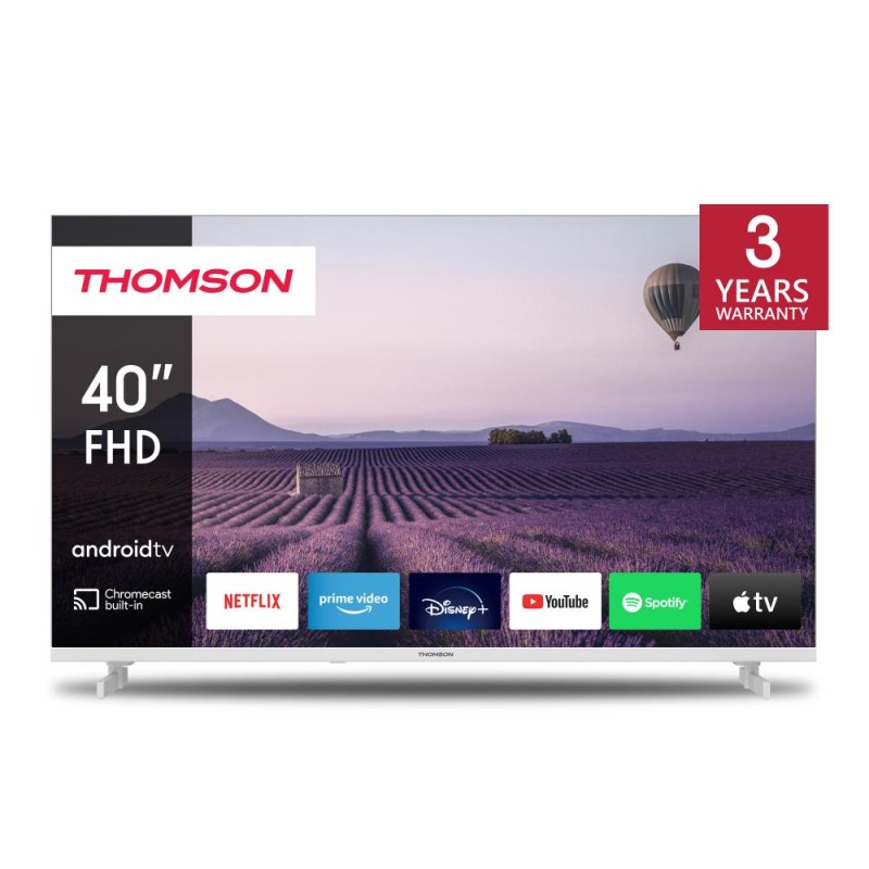 Thomson Τηλεόραση Smart 40FA2S13W Full HD LED 40'' Λευκή