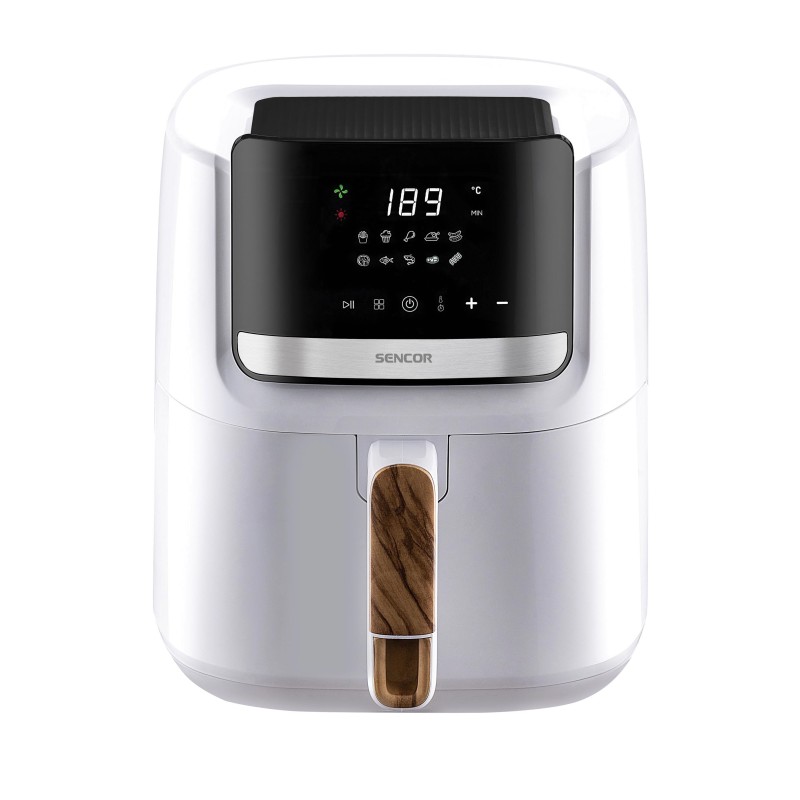 Sencor Φριτέζα Αέρος Vita Fryer SFR 6551WH με Κάδο 6,5lt 1600W Λευκή