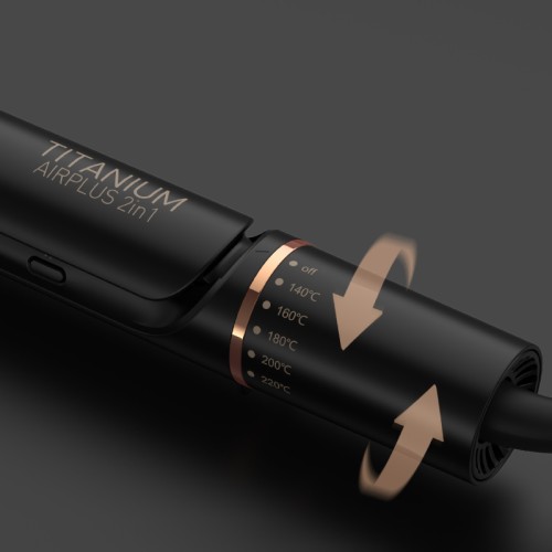 Izzy Ισιωτικό Μαλλιών Titanium Airplus IZ-7208 (224398)