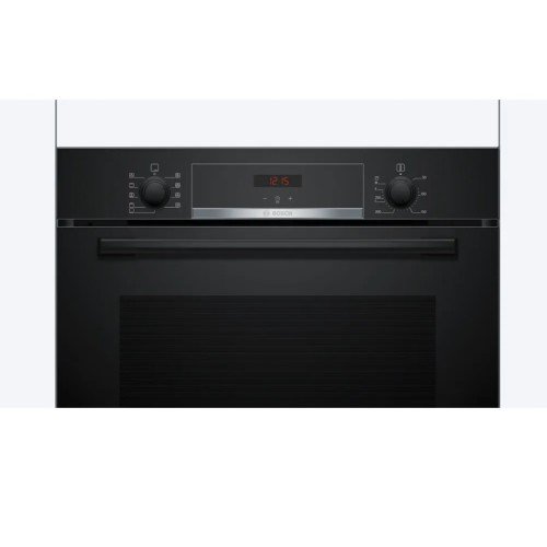 Bosch Εντοιχιζόμενος Φούρνος Ανω Πάγκου HBA514BB3 71lt Μαύρος