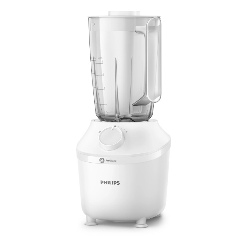 Philips Μπλέντερ HR2041/00 με Κανάτα 1.75lt 450W Λευκό