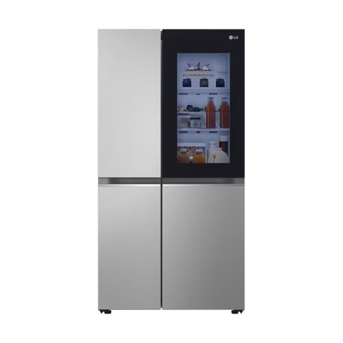 LG Ψυγείο Ντουλάπα GSVV80PYLL 655lt Total NoFrost Υ179xΠ91.3xΒ73.5εκ. Inox