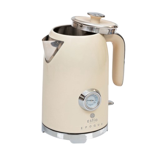 Estia ESTIA ΒΡΑΣΤΗΡΑΣ RETRO EPOQUE ΑΝΟΞΕΙΔΩΤΟΣ 2200w 1.7lt ΚΡΕΜ
