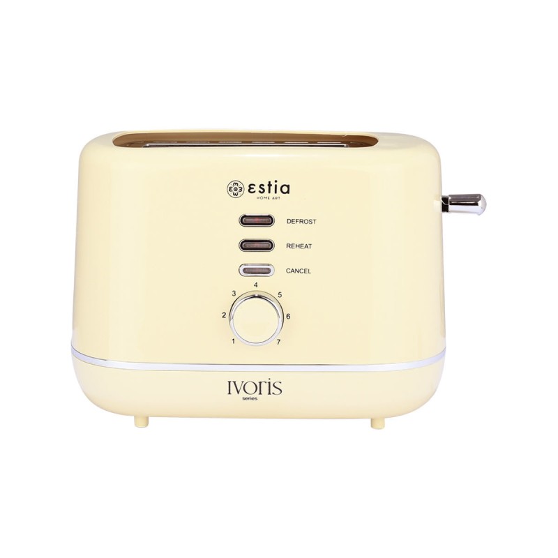 Estia ESTIA ΦΡΥΓΑΝΙΕΡΑ IVORIS 2 ΘΕΣΕΩΝ ΜΕ 7 ΕΠΙΠΕΔΑ ΨΗΣΙΜΑΤΟΣ 850w