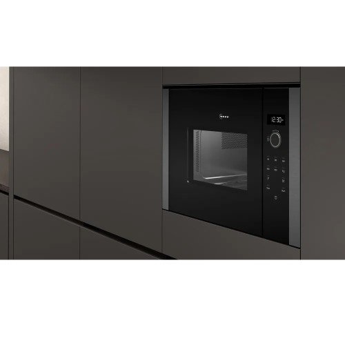 Neff Εντοιχιζόμενος Φούρνος Μικροκυμάτων HLAWD23N1F 20lt Μαύρος