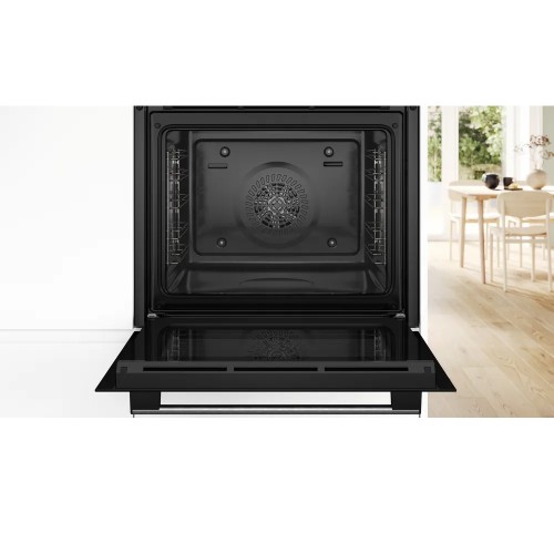 Bosch Εντοιχιζόμενος Φούρνος Ανω Πάγκου HBA514BS3 71lt Inox
