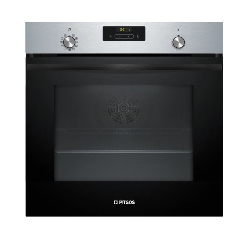 Pitsos Εντοιχιζόμενος Φούρνος Ανω Πάγκου PH27M61X3 71lt Inox