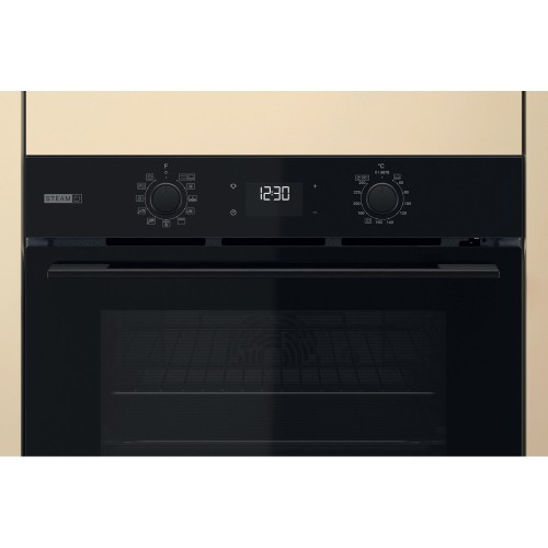 Whirlpool Εντοιχιζόμενος Φούρνος Ανω Πάγκου OMSK58RU1SB 71lt Μαύρος