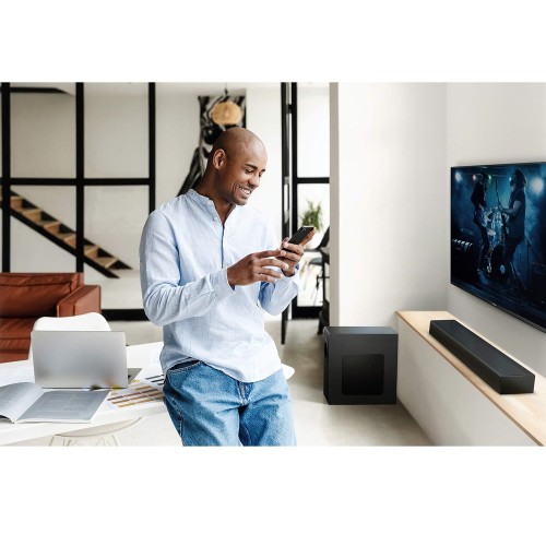 Panasonic Soundbar SC-HTB490EGK με Bluetooth και Subwoofer Μαύρο