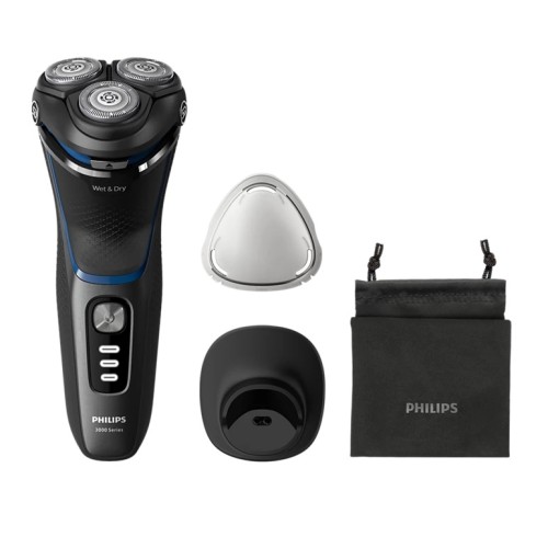 Philips Ξυριστική Μηχανή Προσώπου Επαναφορτιζόμενη Series 3000 S3344/13