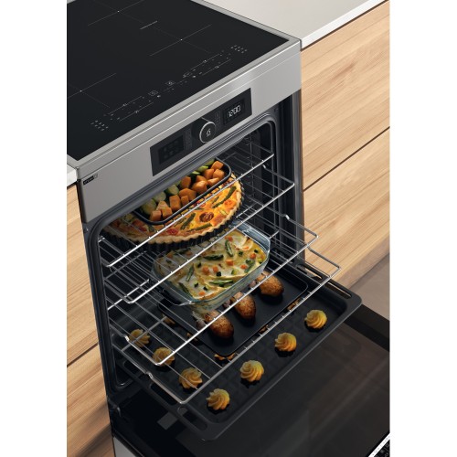 Whirlpool Κουζίνα Επαγωγική WS68IB8ACX/FR Inox